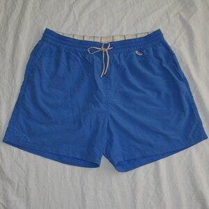 Loro Piana Made In Italy Blue Swim Trunks Shorts Men's XL Lined Vacation Travel